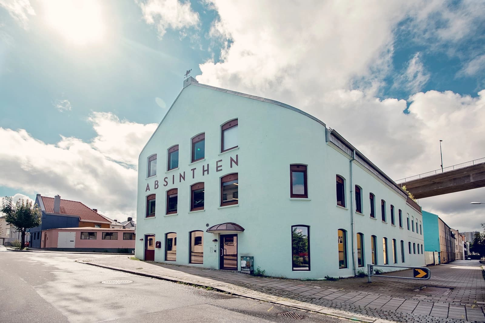 Markular office at Absinthen in Stavanger